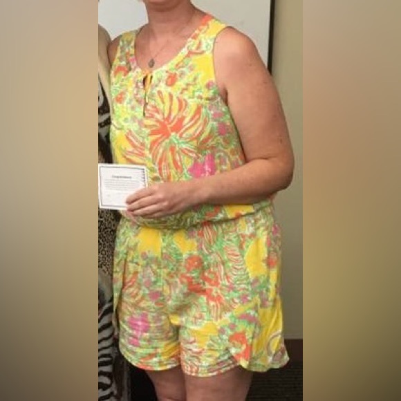 Lily Pulitzer romper - Picture 3 of 3